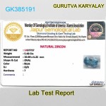 RATTI-6.05 (5.48ct) BLUE ZIRCON